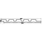 Стенен PVC панел JC1066-1578T №3513153