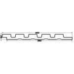 Стенен PVC панел JC1066-507T №3513152