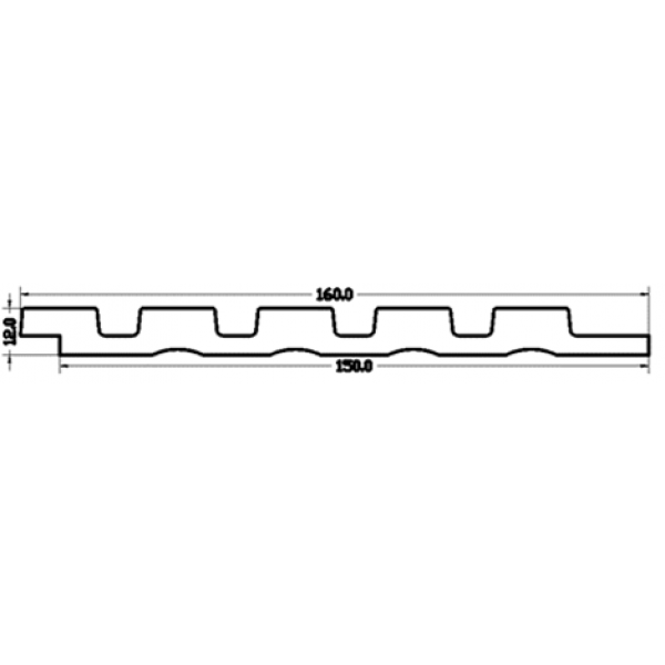 Стенен PVC панел JC1066-507T №3513152