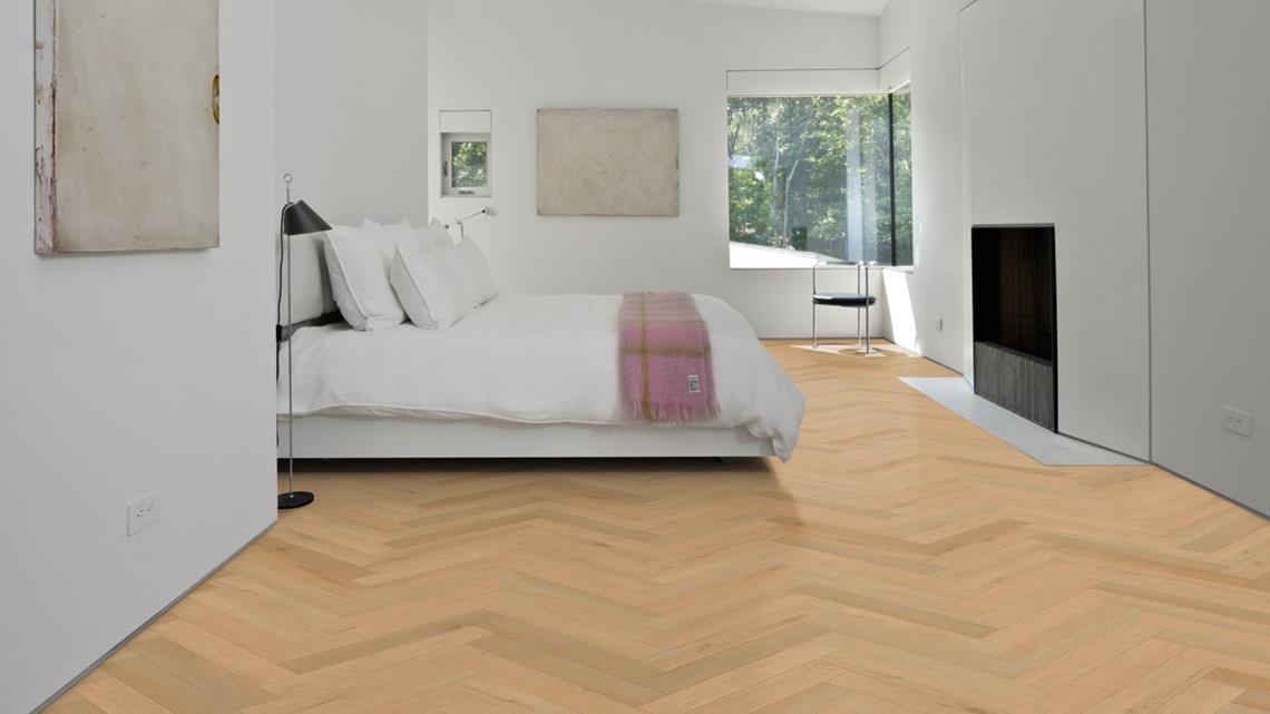 Винилова настилка Kährs Sensation LTCHW2504-103 Илюжън Херингбон 6мм / 34 клас