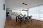 Ламиниран паркет KronoSwiss Grand Selection Herringbone №D80871 Дъб Клай 14мм / 33 клас 4V