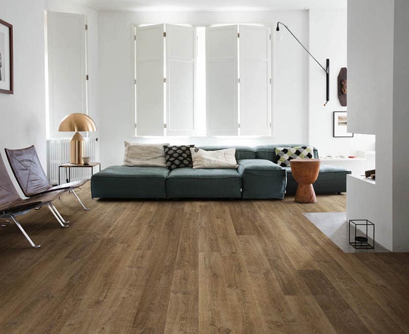 Ламиниран паркет QuickStep №EL3579 Дъб Рива кафяв 8мм / 32 клас