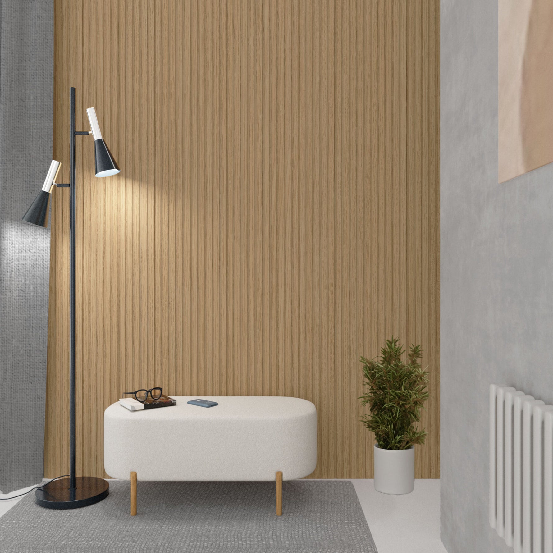 Стенен MDF панел FAUS Пента Орбе дъб №183293S