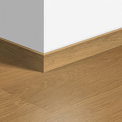 Перваз MDF Quickstep 1284 Дъб натурален лакиран QSSK01284 58x12мм, 2.40м