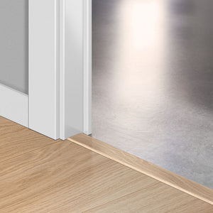 Лайстна MDF Incizo 1538 Дъб лакиран бял QSINCP01538 2.15м
