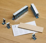 Клипс за MDF перваз Quickstep QSCLIPSKME7080A за ламинат 8мм (50 бр./пак.)