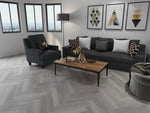 Винилова настилка Check One Herringbone №2075H Дъб Фламинг 4,5+1мм / 42 клас