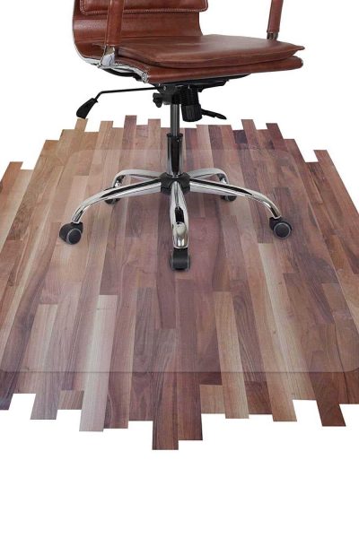 Прозрачен протектор за под Airocell Petex - 120см х 90см със заоблени ръбове