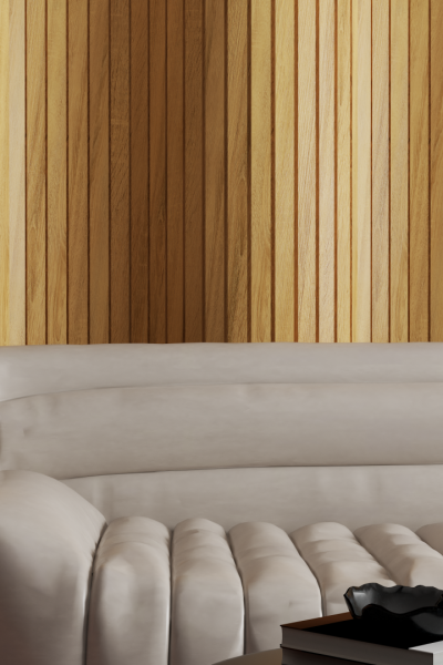 Стенен панел Flex 3D01 - Светлокафяв Дъб