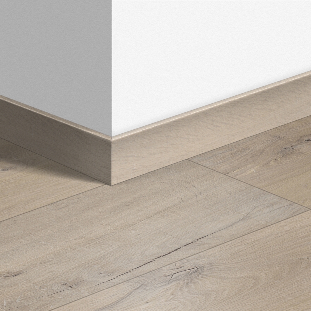 1854-58 Перваз MDF Quickstep 1854 Дъб мек светъл 58x12мм QSSK01854 2.40м - Image 1