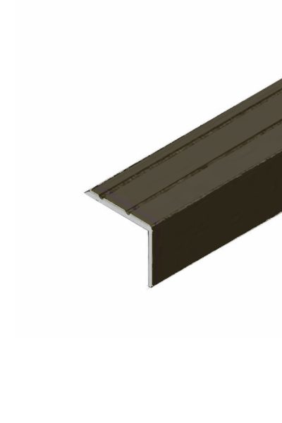 Алуминиева лайстна Г-профил EL2127 Бронз 25×20мм, 2,70м