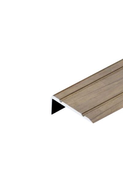 Алуминиева лайстна Г-профил EL2109 Антик 25x10мм, 2.7м