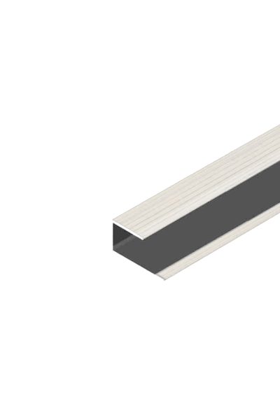 Алуминиева лайстна П-профил EL2100 500 Смърч 8мм, 2.7м