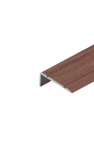 Алуминиева лайстна Г-профил EL2109 104 Круша 25x10мм, 0.9м