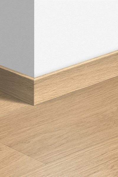 Перваз MDF Quickstep 1283 Дъб бял лакиран QSSK01283 58x12мм, 2.40м