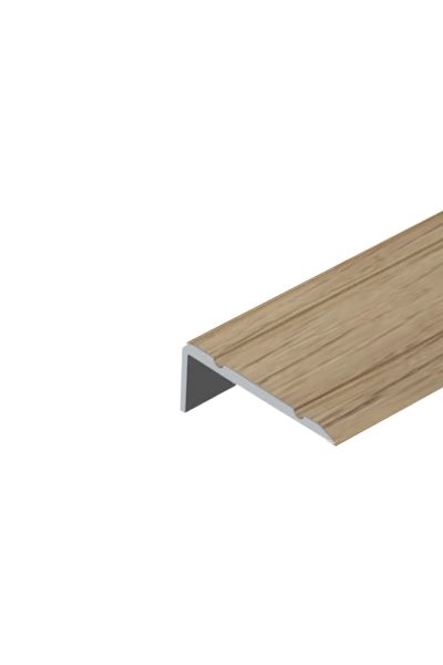 Алуминиева лайстна Г-профил EL2109 Антик светъл 25x10мм, 0.9м