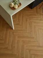 Винилова настилка Rega №7554 Дъб Финикс Херингбон 5+1мм / 33 клас - Image 3