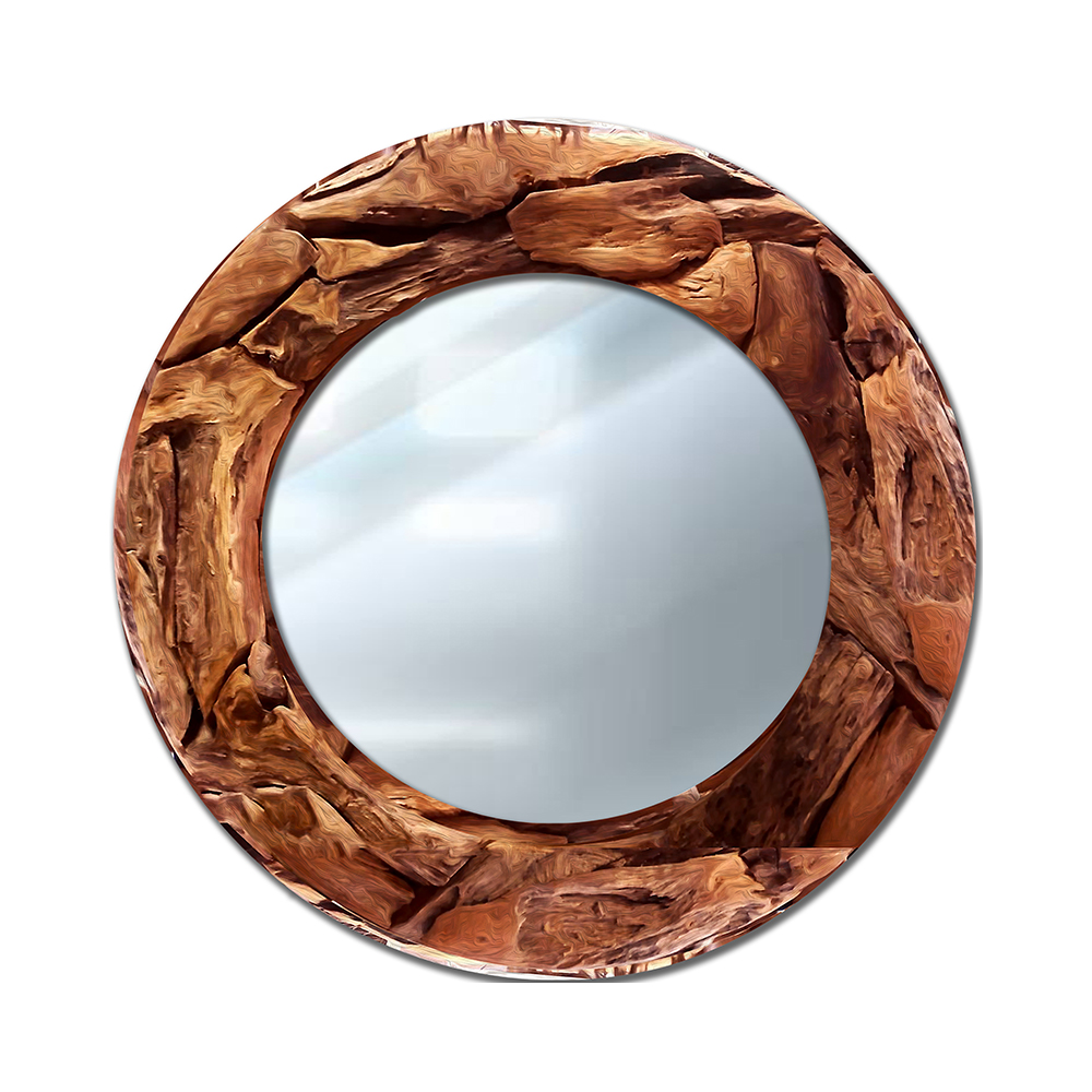 108636 Огледало Тиков корен D90см - Image 1