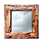 Огледало Тиков корен 60x60см - Image 3