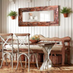 Огледало Тиков корен 90x200см - Image 2