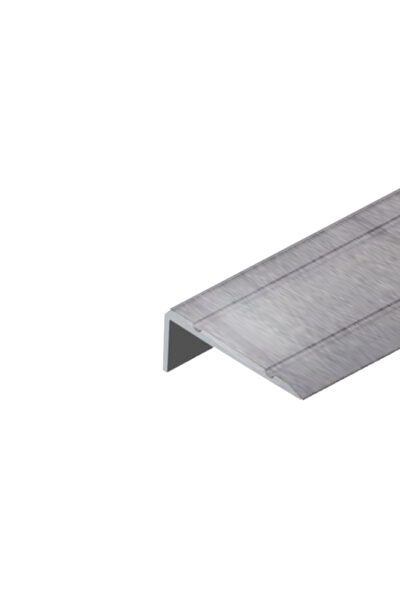 Алуминиева лайстна Г-профил EL2112 Никел 15x5мм, 2.7м