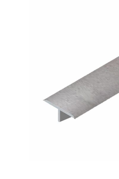 Алуминиева лайстна Т-профил EL2110-15 Лунно сиво 15x5мм, 2.7м