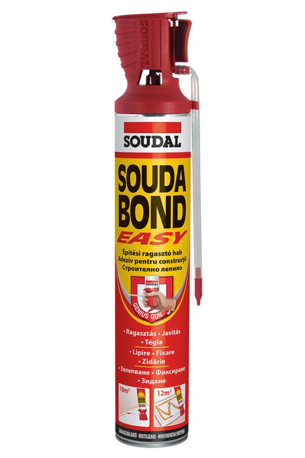 Пяна за лепене полиуретан Soudabond EASY 750мл
