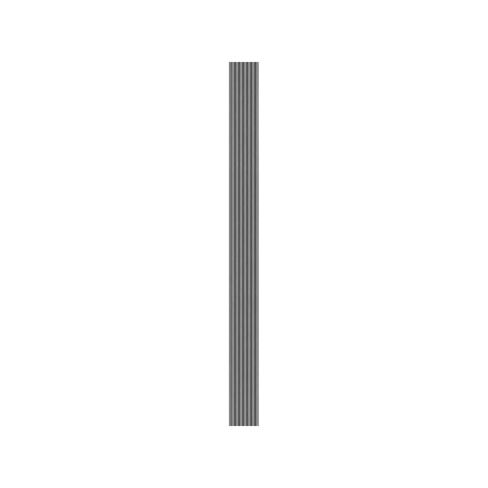 s MPC ламелен стенен панел S Vilo №108890 14,8 x 265 x 1,4см - Brushed Steel - Image 1